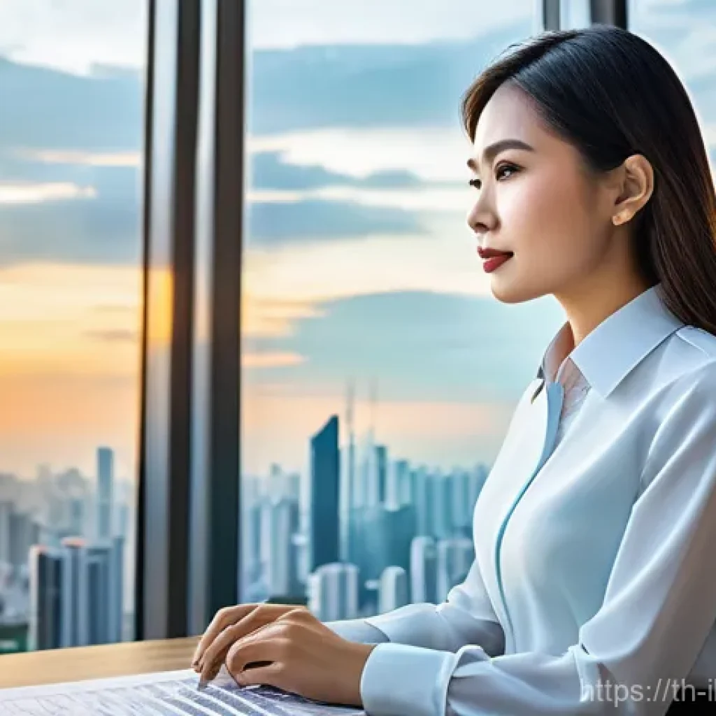 리스크 관리 투자와 정부 정책 변화 - **Prompt 1: Strategic Investment Growth in Thailand**
"A confident, focused young Thai businessw...